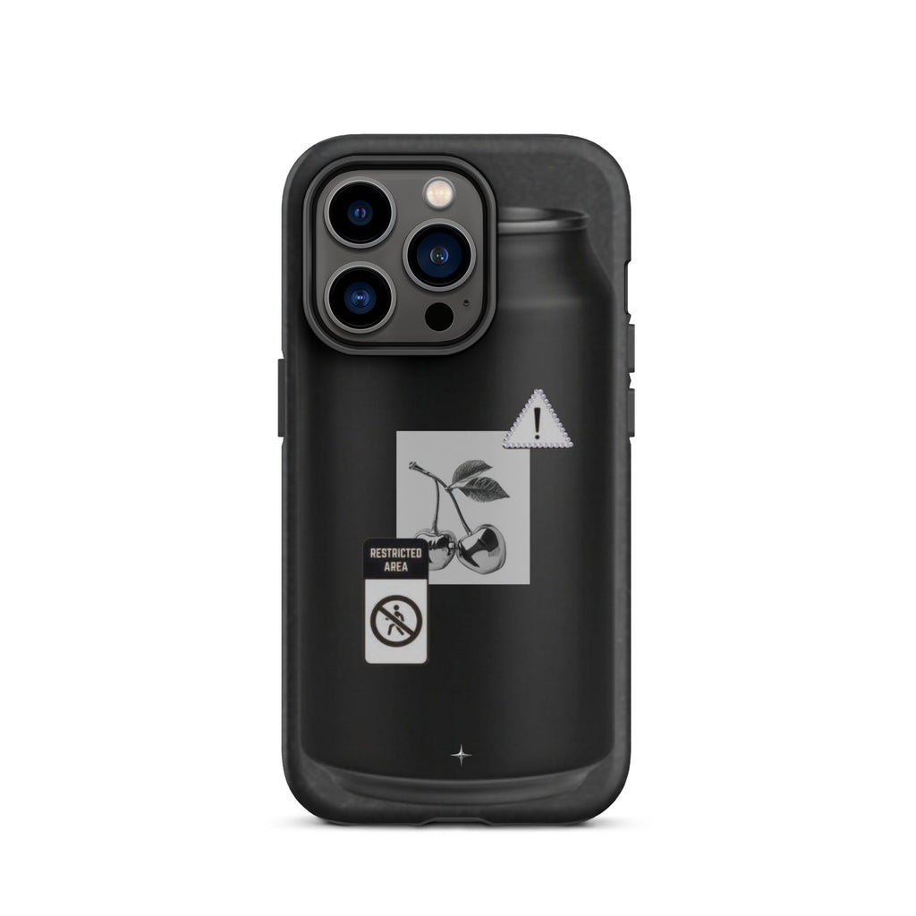 No System black tough iphone case 14 pro anti system streetwear minimal dark aesthetic case