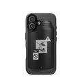No System black tough iphone case 17 anti system streetwear minimal dark aesthetic case