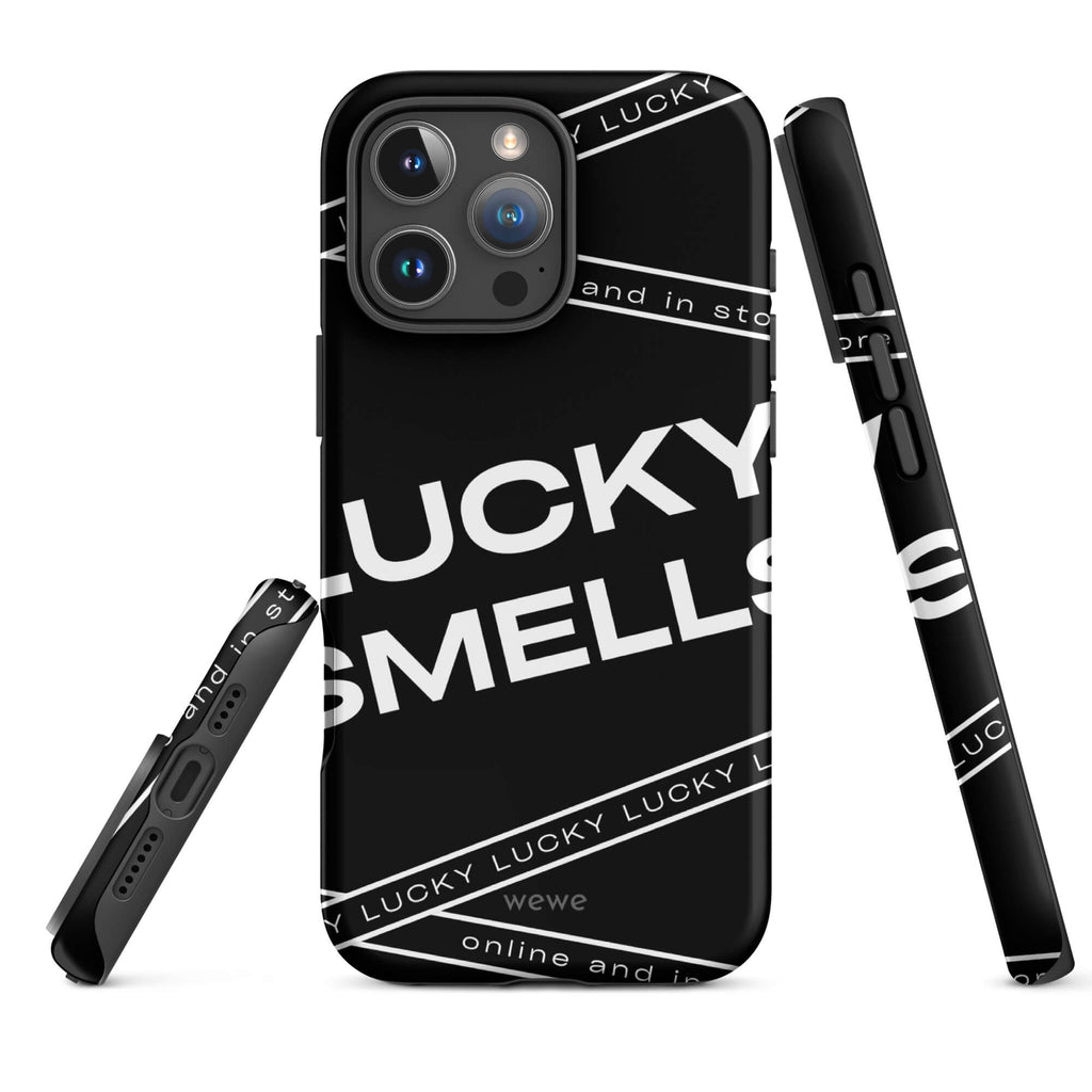 Custom modern luck iPhone case 16 pro max delightful design.