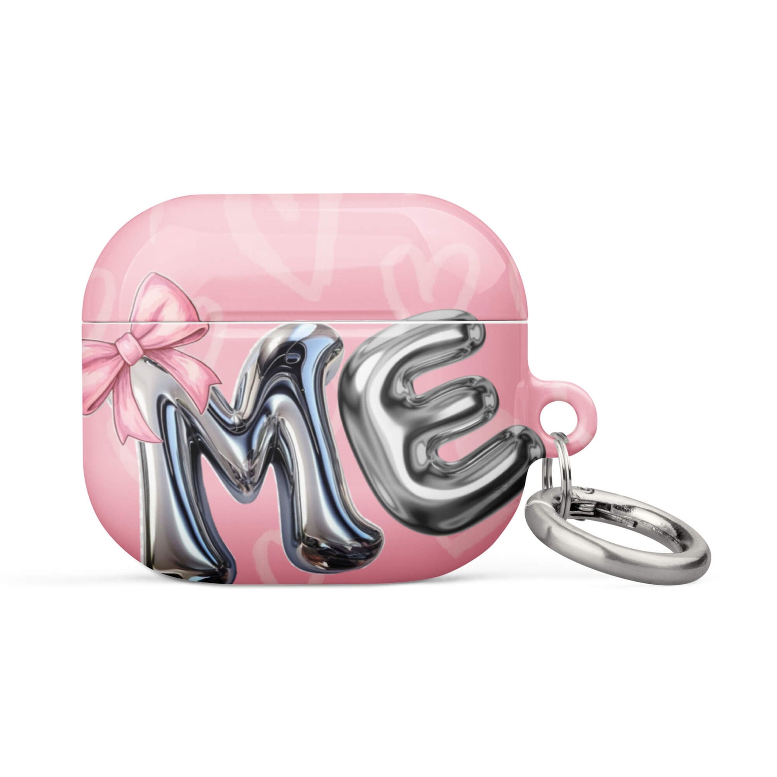 Custom bubblegum pink airpods case gen3 everyday use.