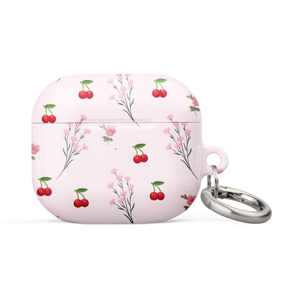 Custom bright floral AirPods case 3rd generation cheerful design.