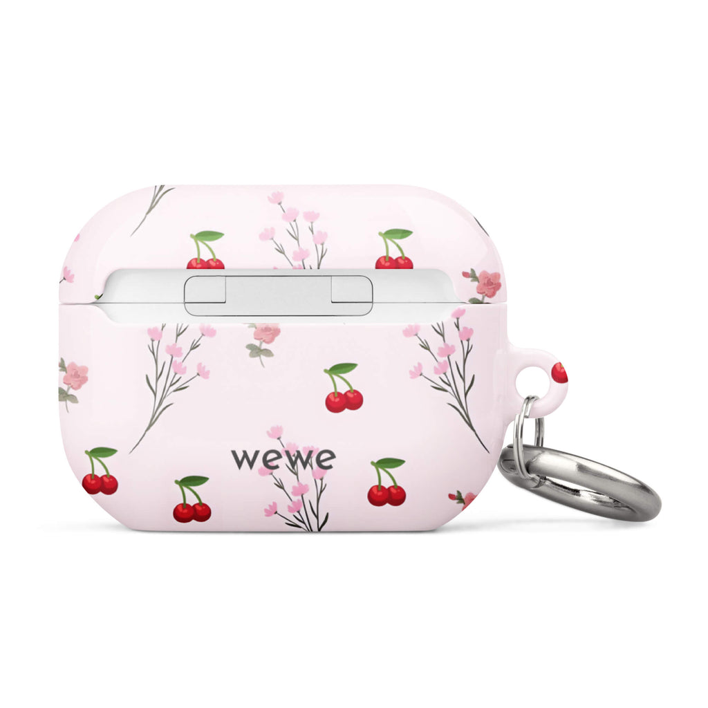 Custom bright floral AirPods case pro gen2 cheerful design.