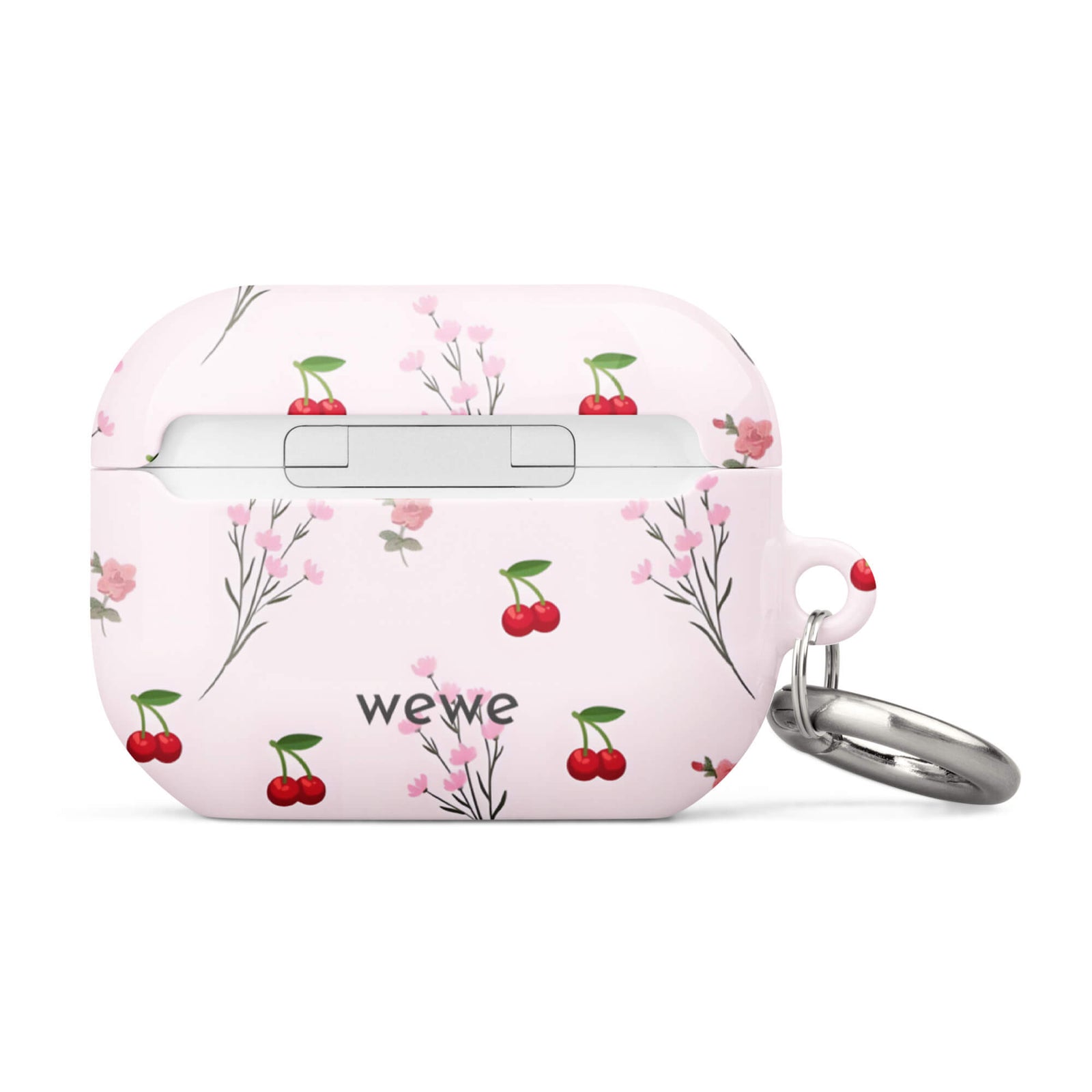 Custom bright floral AirPods case pro gen2 cheerful design.