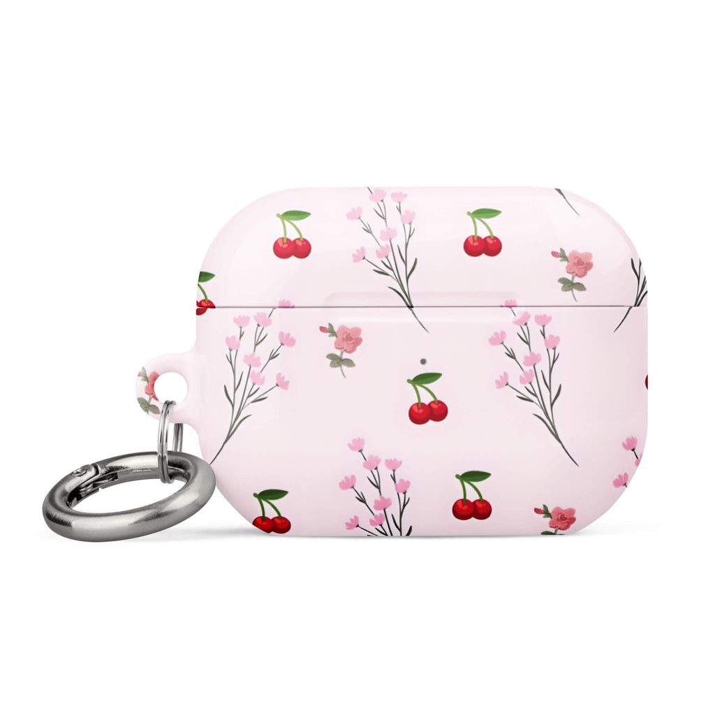 Custom bright floral AirPods case pro gen2 cheerful design.