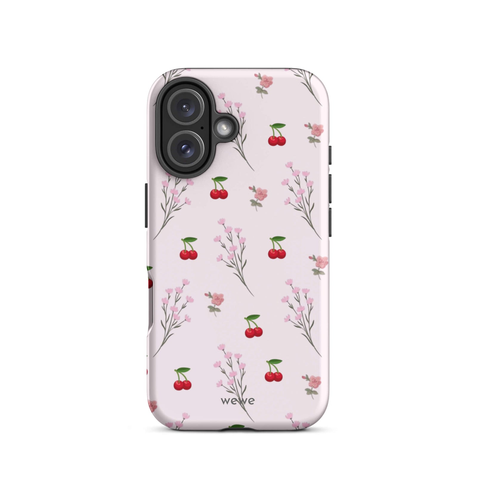 Custom bright floral iphone case 16 cheerful gift.