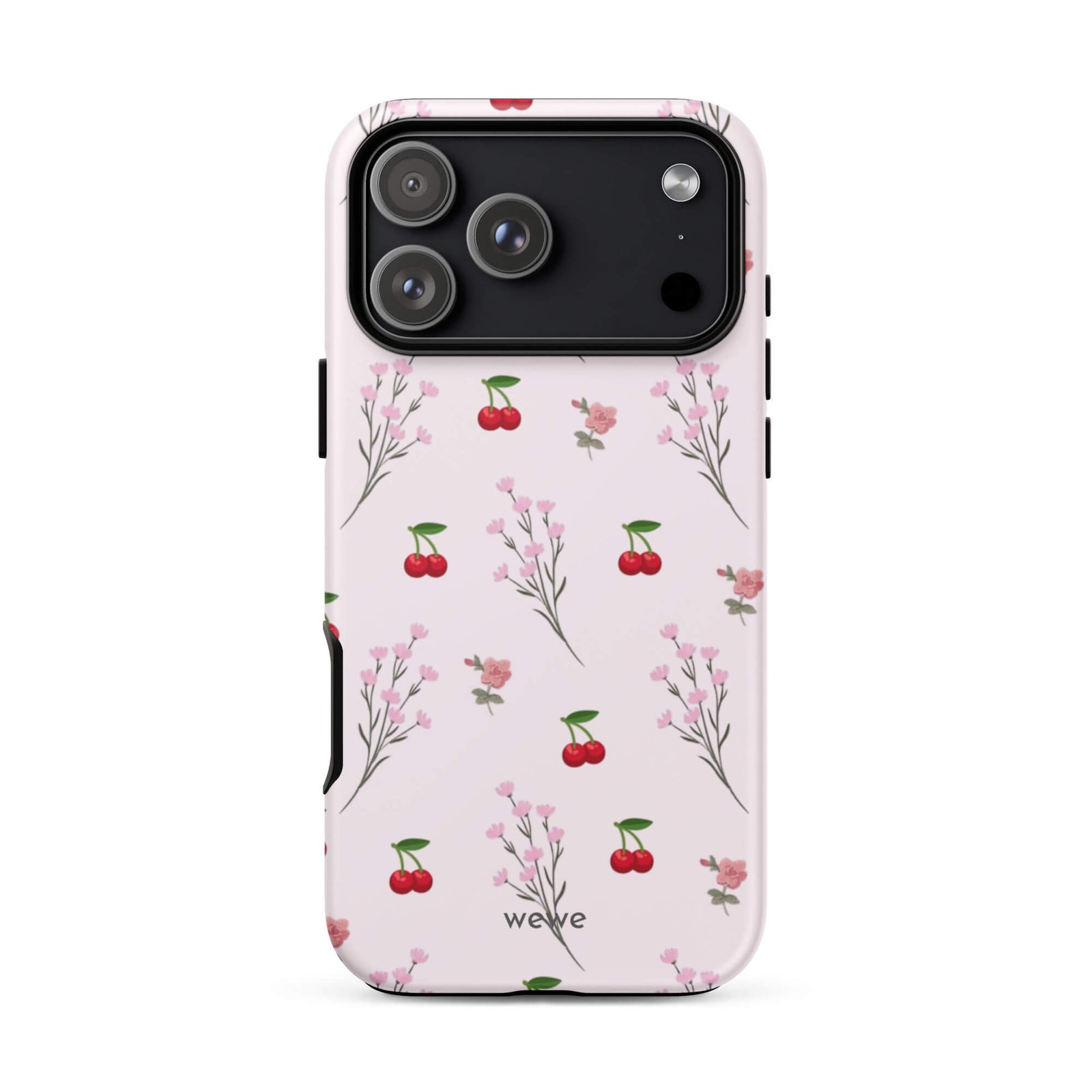Custom bright floral iphone case 17 pro max cheerful design.