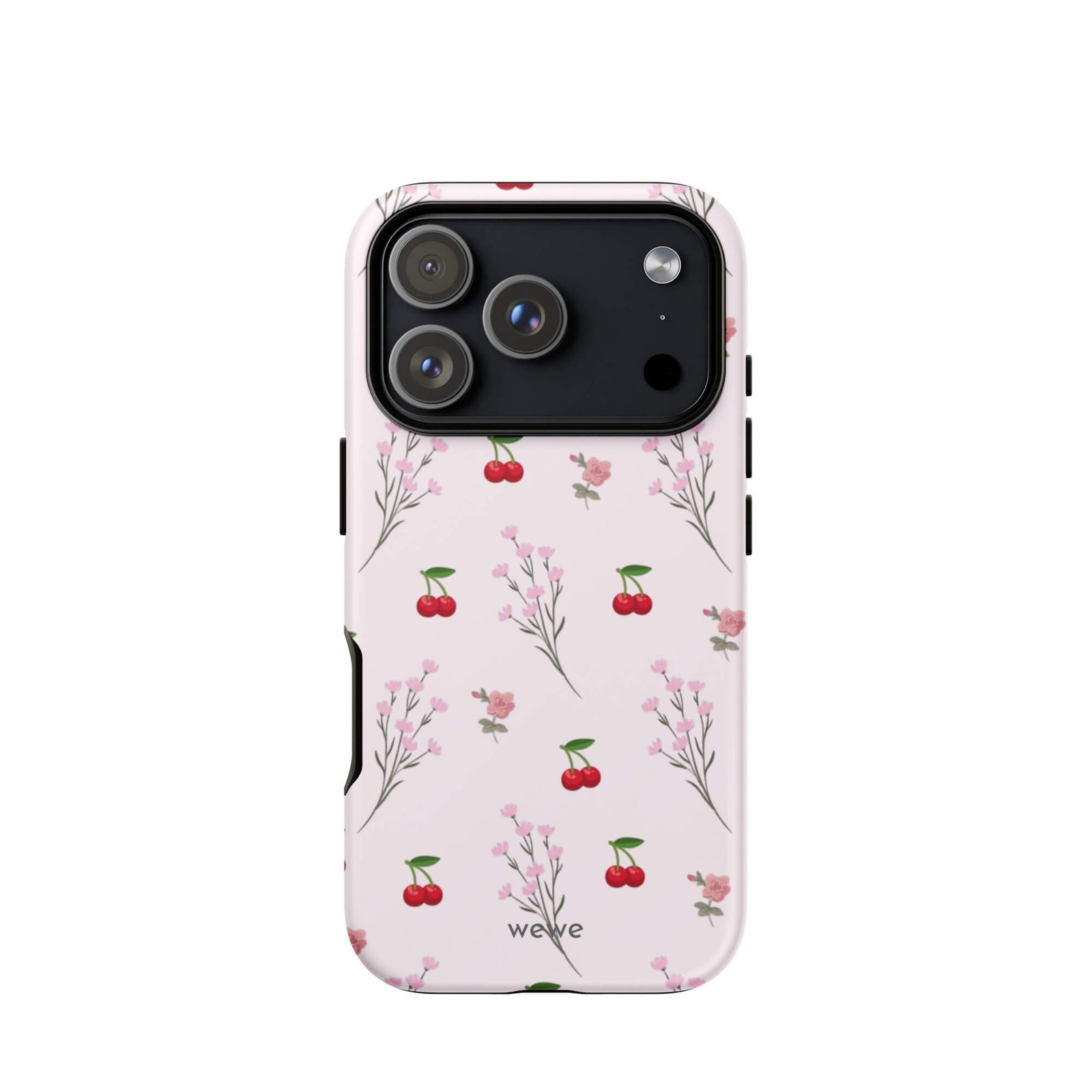 Custom bright floral iphone case 17 pro cheerful design.