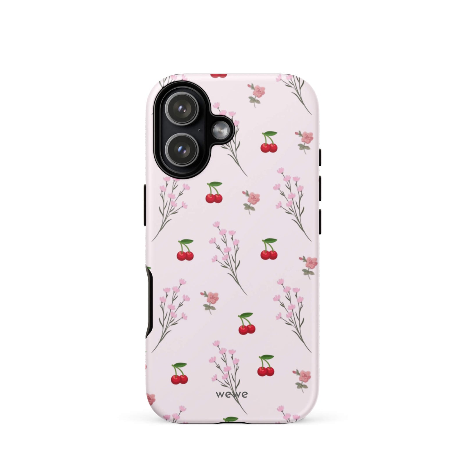 Custom bright floral iphone case 17 cheerful design.