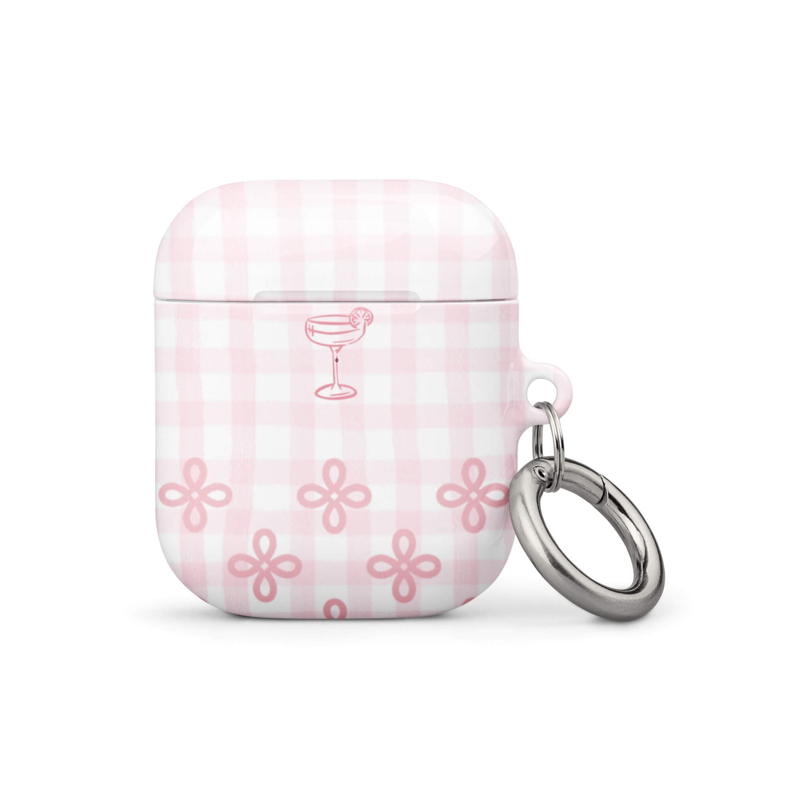 Custom baby pink lace airpods case gen3 everyday use.