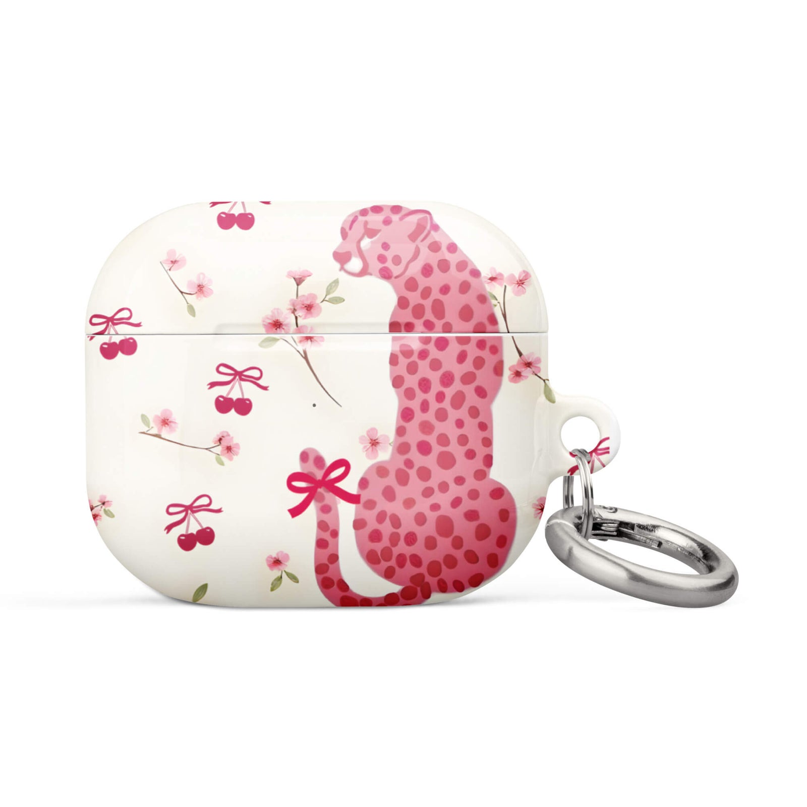 Custom rose leopard print AirPods case AirPods case 3rd generation trendy.