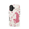 Custom rose leopard print iphone case 17 trendy.