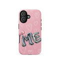Custom bubblegum pink iPhone case 17 fun design.