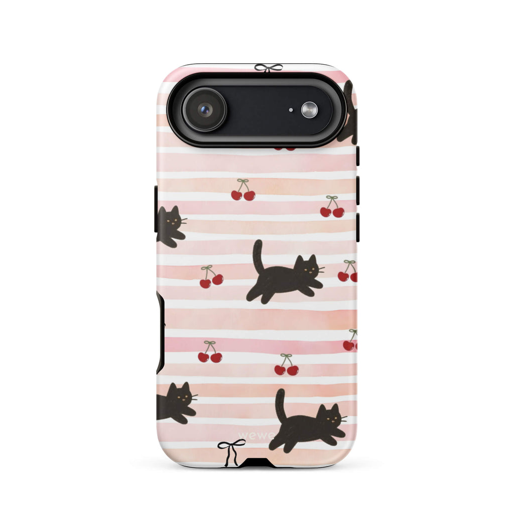 Custom baby cat iphone case 17 air adorable animal design.