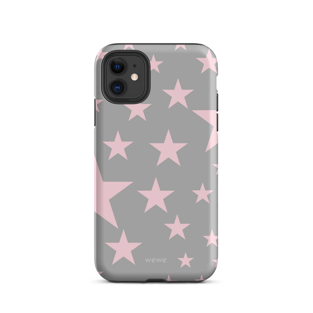 Cute Pink Star iPhone Case Soft Girl gift case