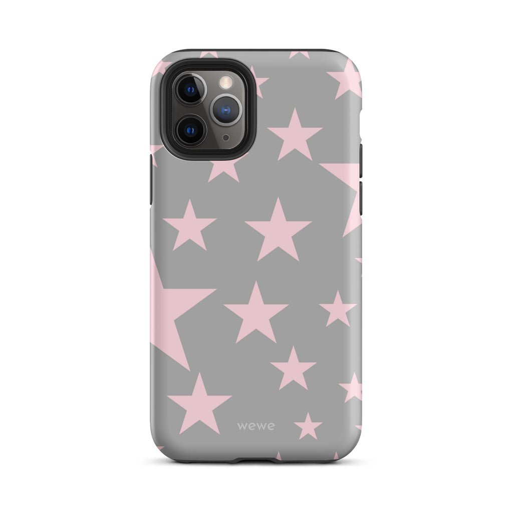 Cute Pink Star iPhone Case Soft Girl gift case