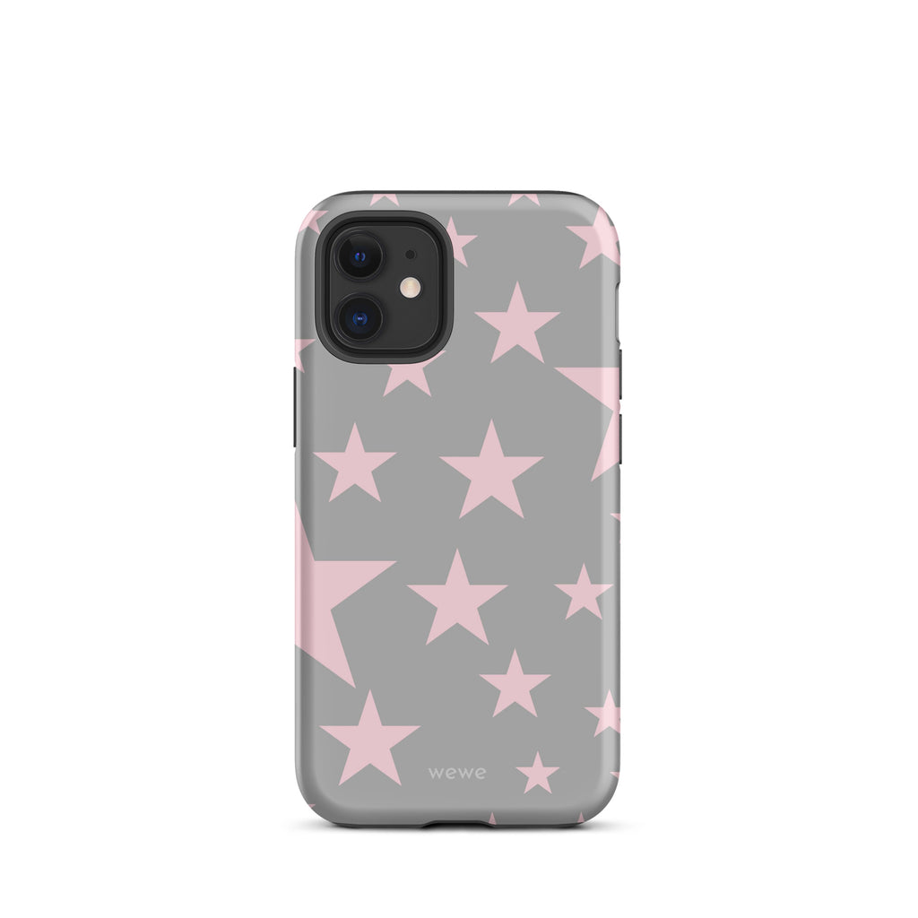 Cute Pink Star iPhone Case Soft Girl gift case