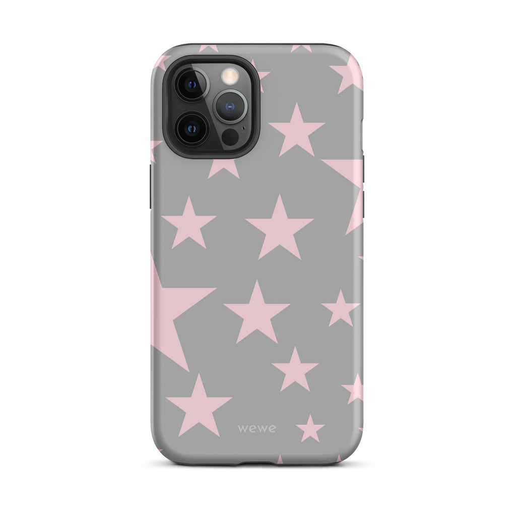 Cute Pink Star iPhone Case Soft Girl gift case