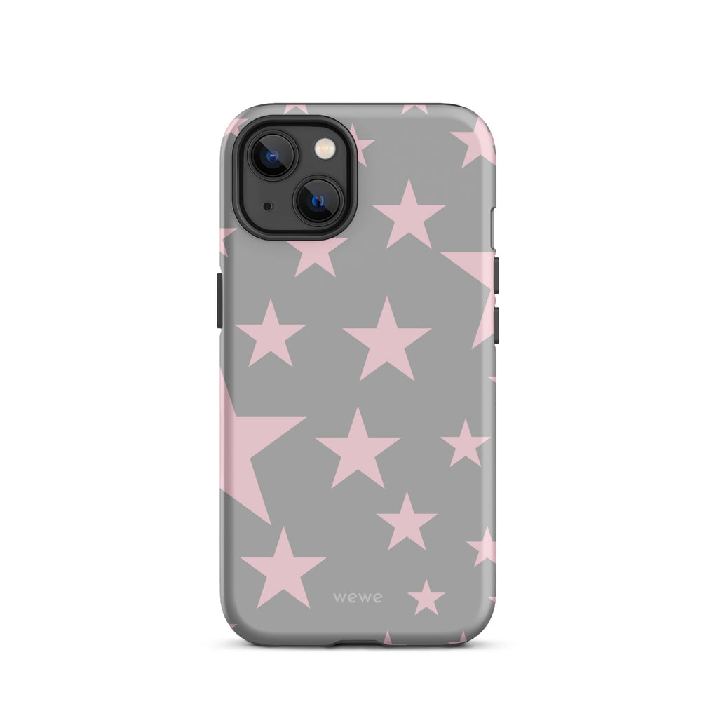 Cute Pink Star iPhone Case Soft Girl gift case