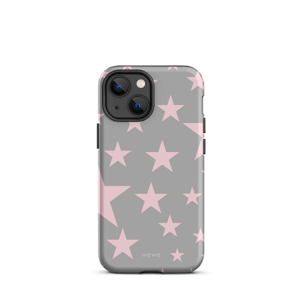 Cute Pink Star iPhone Case Soft Girl trendy phone case