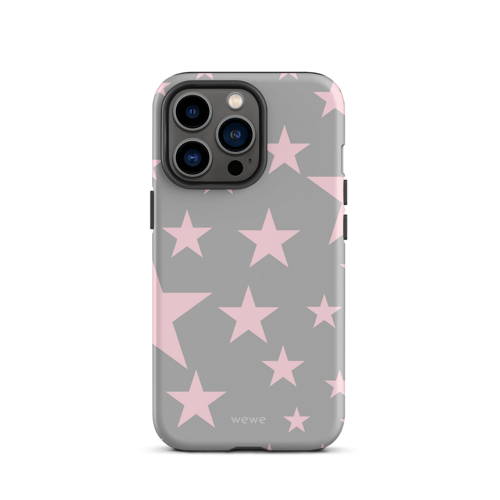 Cute Pink Star iPhone Case Soft Girl gift case
