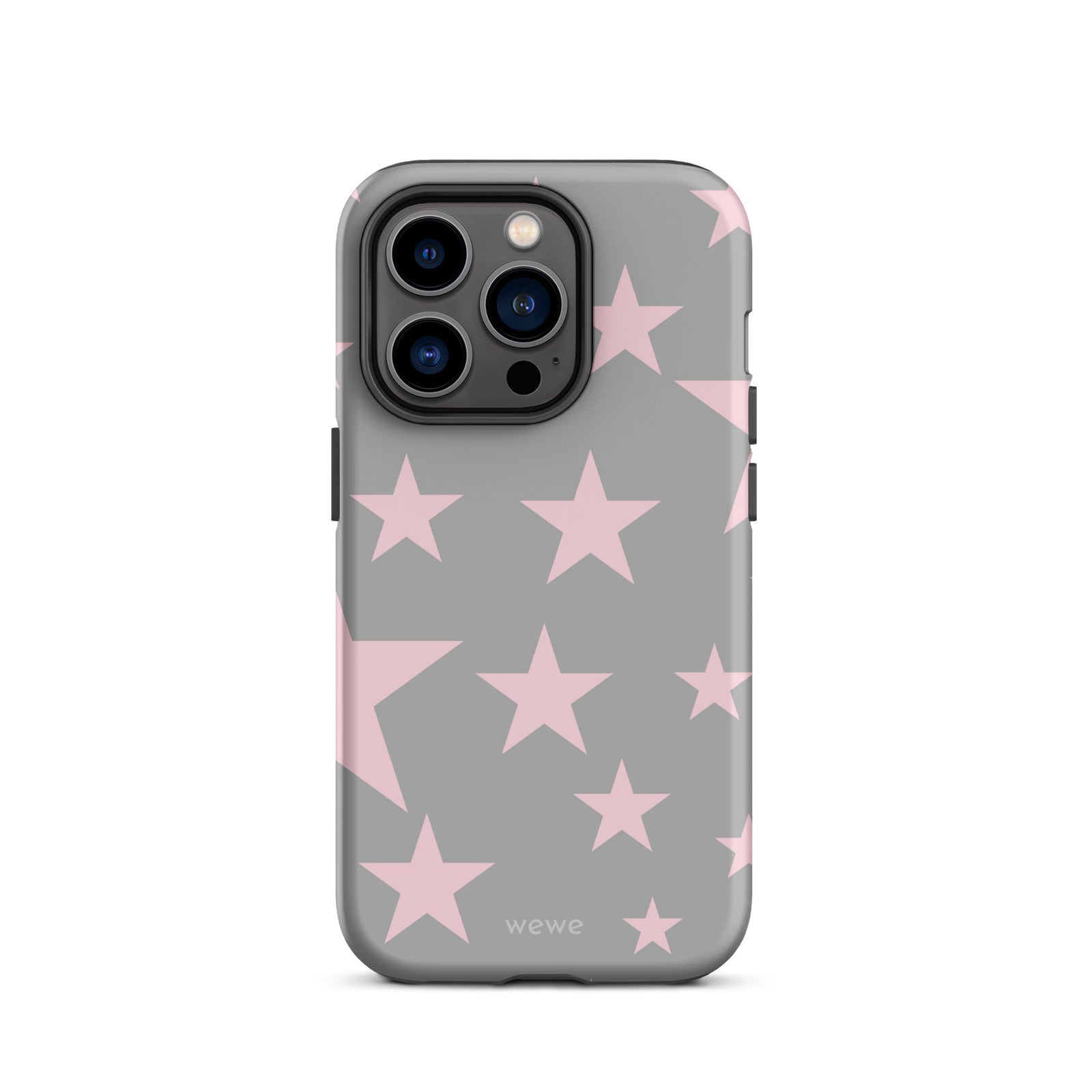 Cute Pink Star iPhone Case Soft Girl trendy phone case