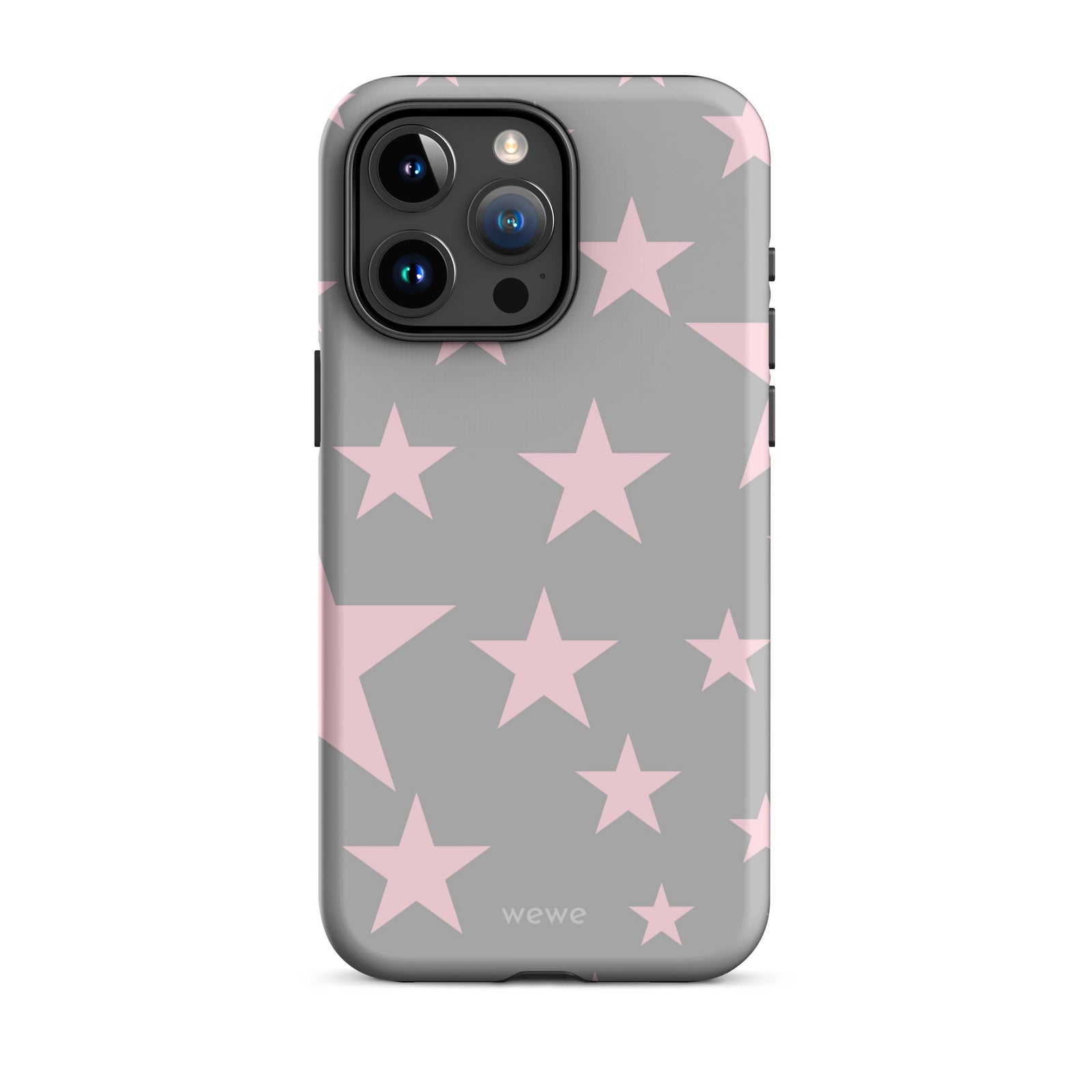 Cute Pink Star iPhone Case Soft Girl trendy phone case