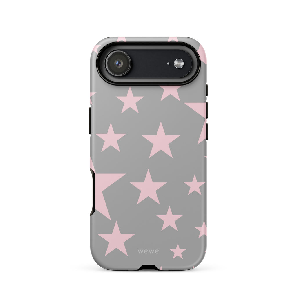 Cute Pink Star iPhone 17 air Case Soft Girl & Y2K iPhone Case