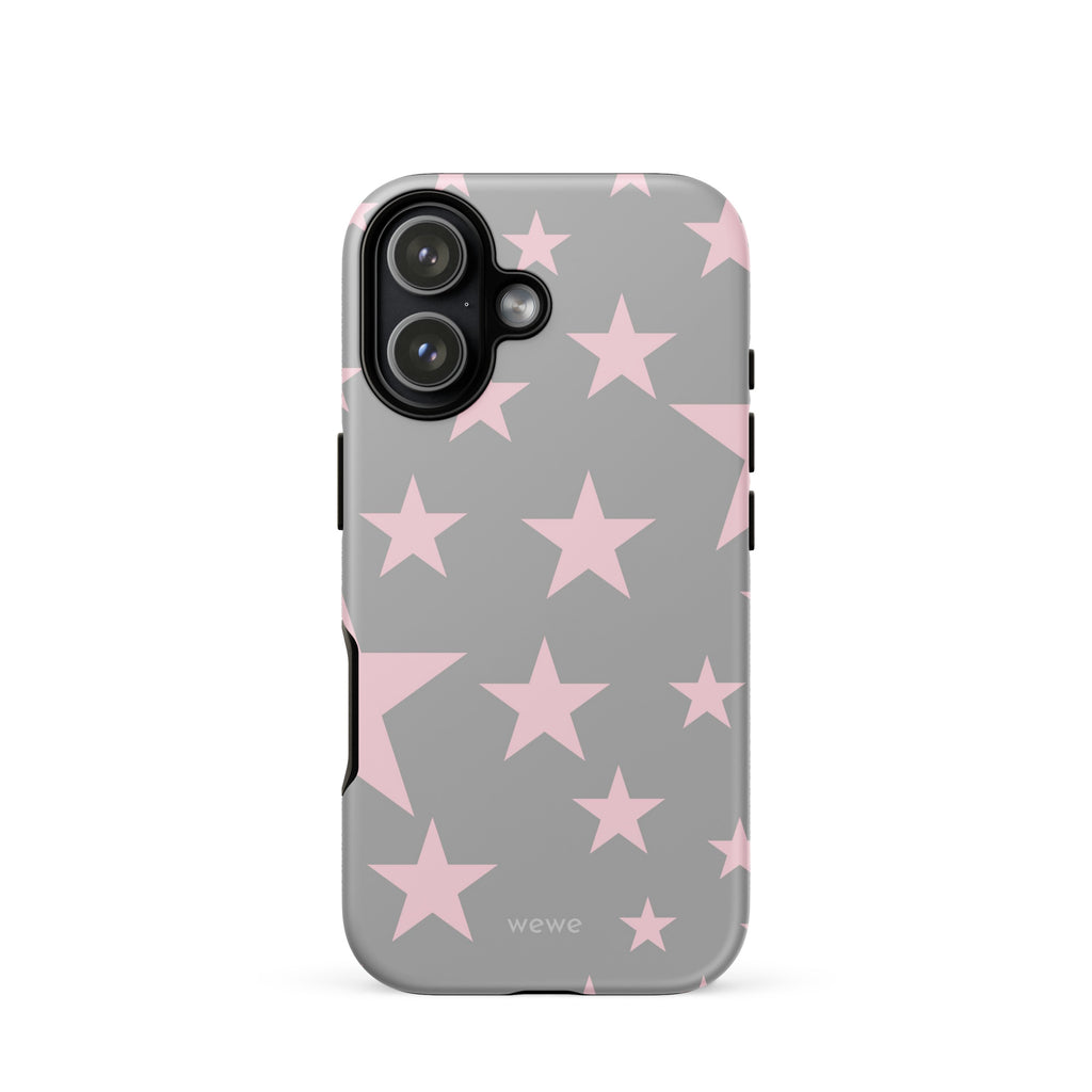 Cute Pink Star iPhone 17 Case Soft Girl & Y2K iPhone Case