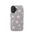 Cute Pink Star iPhone 17 Case Soft Girl & Y2K iPhone Case