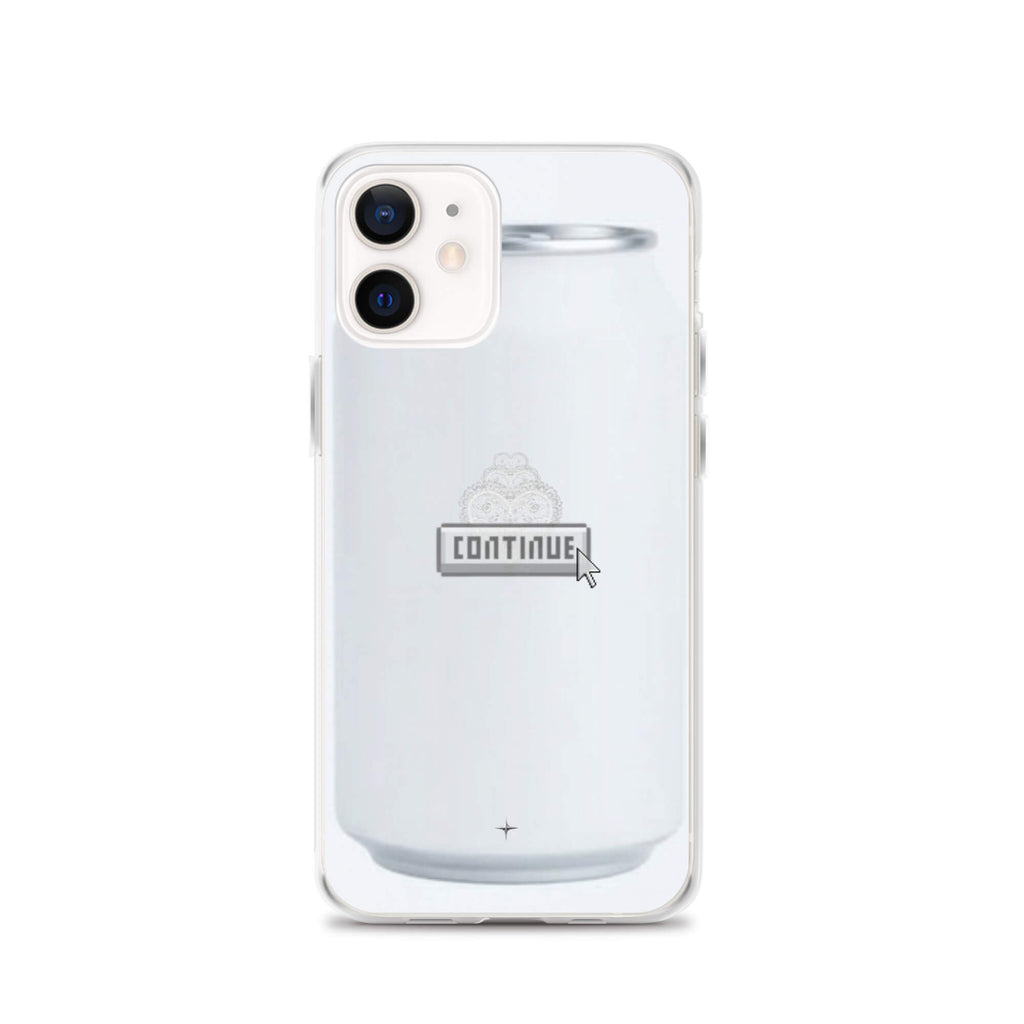 Pure Press white clear iphone 12  case minimal clean design smooth aesthetic case artistic style