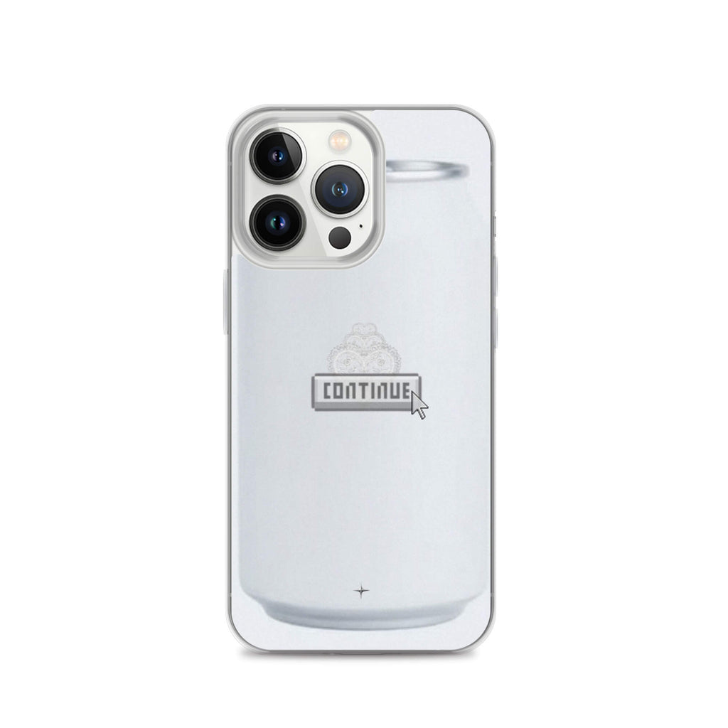 Pure Press white clear iphone 13 pro  case minimal clean design smooth aesthetic case artistic style