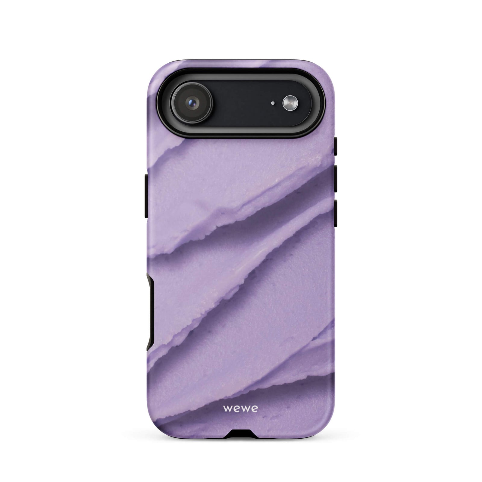Custom lavender frosting iphone case 17 air romantic and sweet design.
