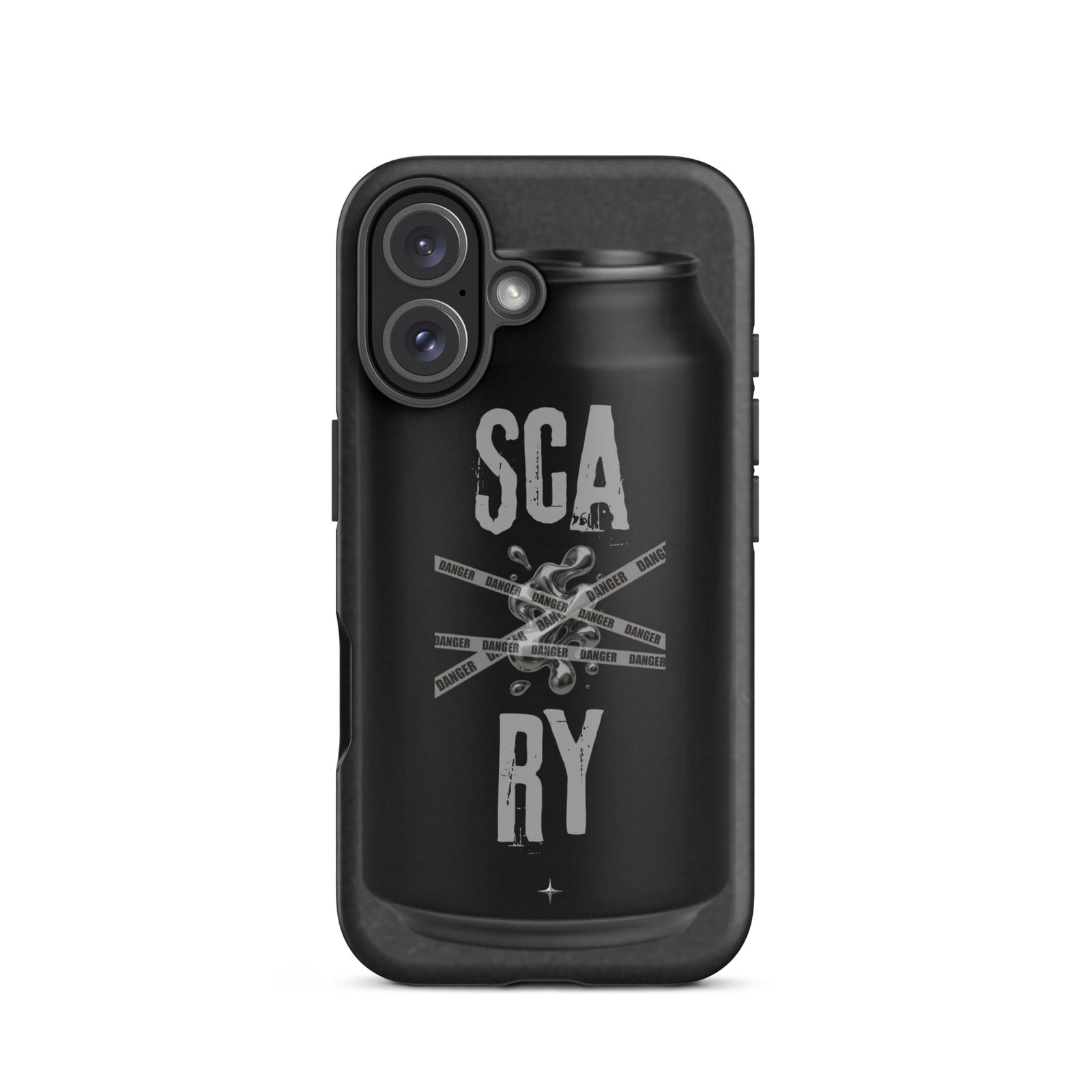 Rebel Press black tough iphone case 16 can inspired design streetwear minimal black edition case delightful gift.