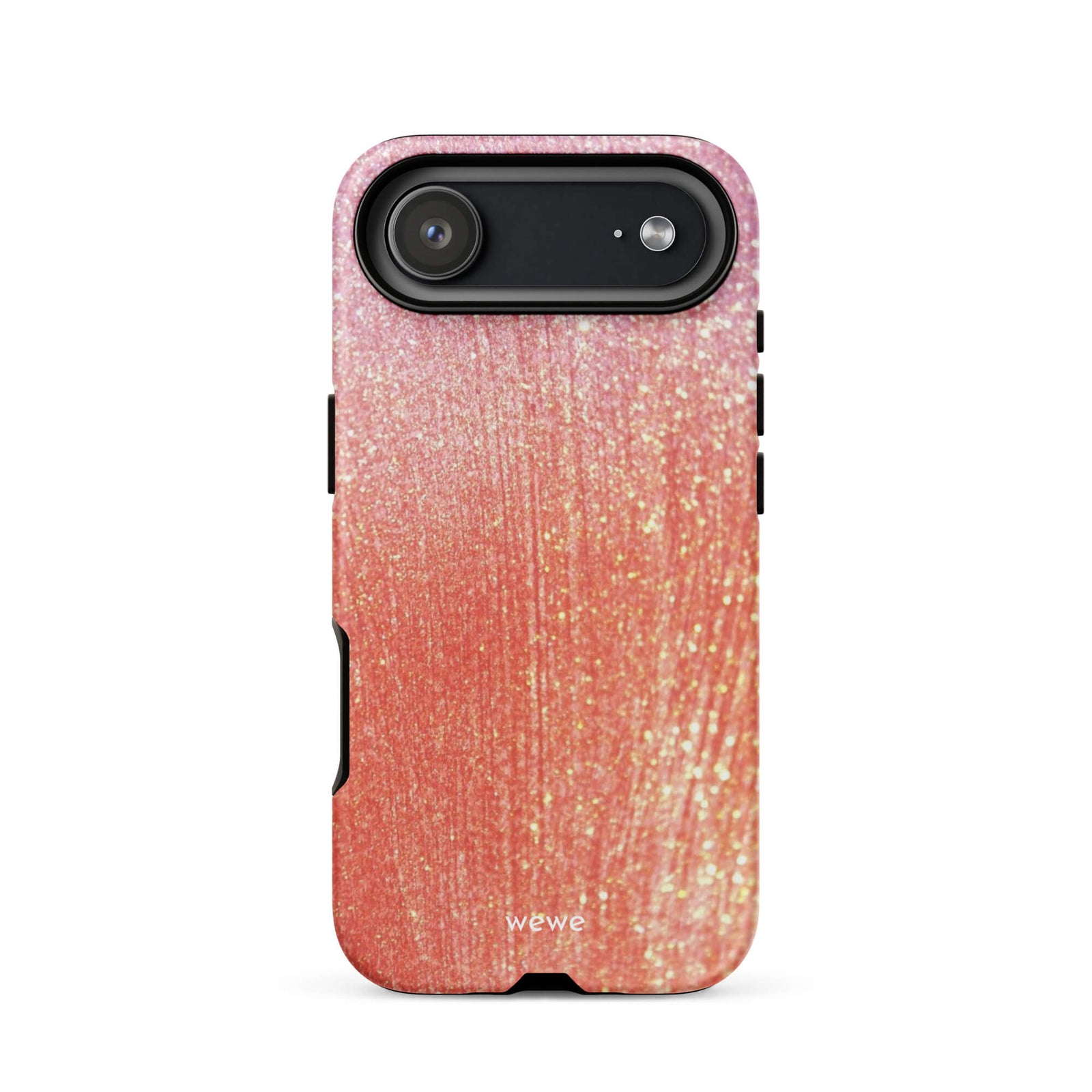 Custom sunset flecks iphone case 17 air soft warm vibes.