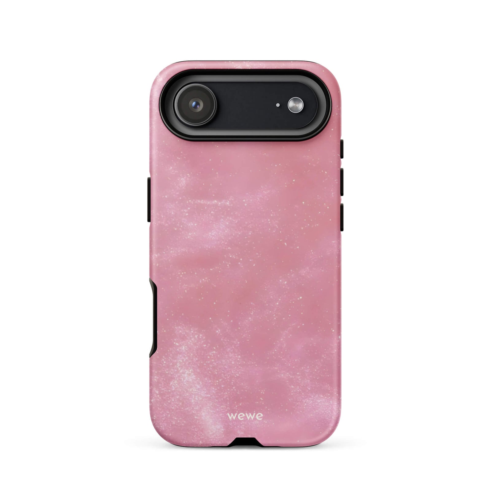 Custom shimmering stardust iphone case 17 air fashion.