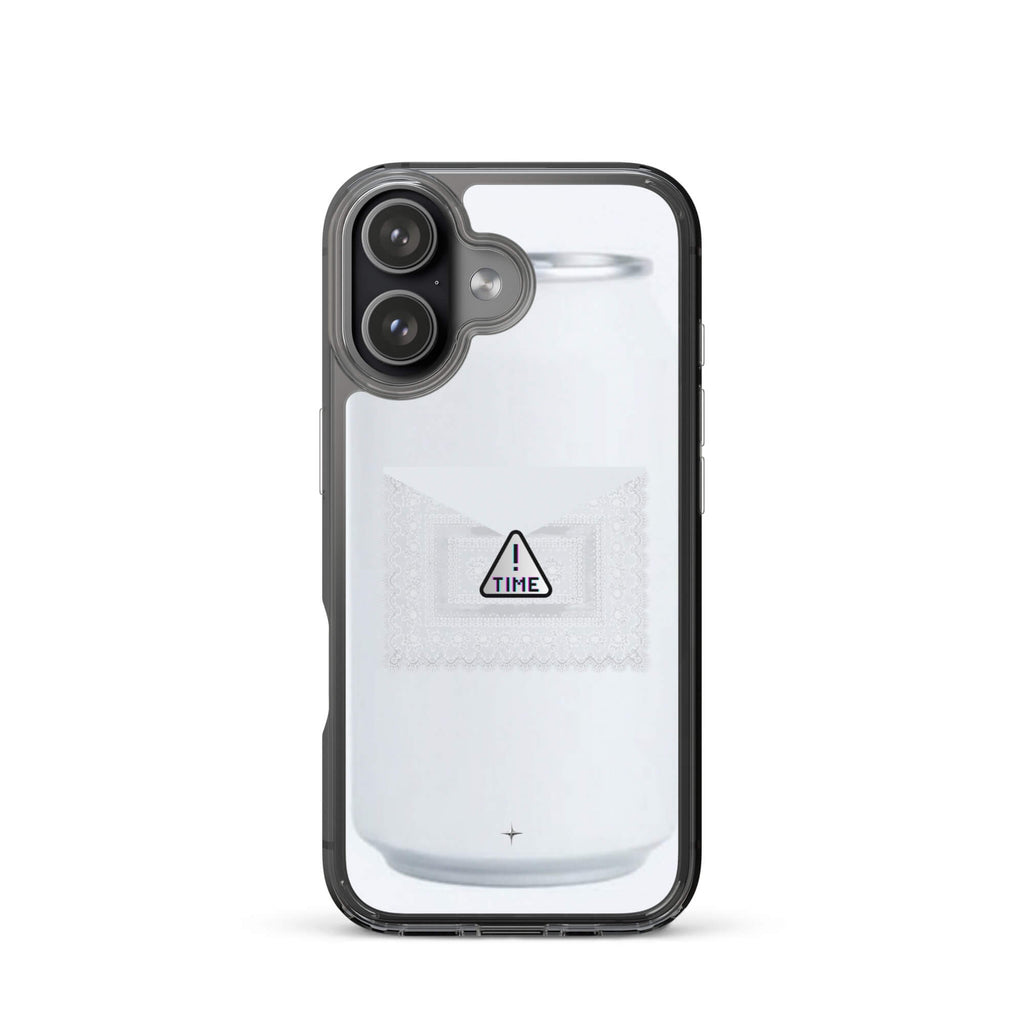 Silent Object white clear iphone 17 case clean minimal aesthetic simple modern case