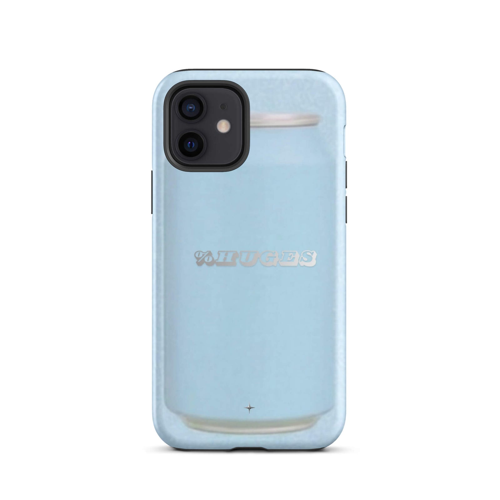 Sky Soda light blue tough iPhone case 12 can aesthetic minimal pastel blue design case