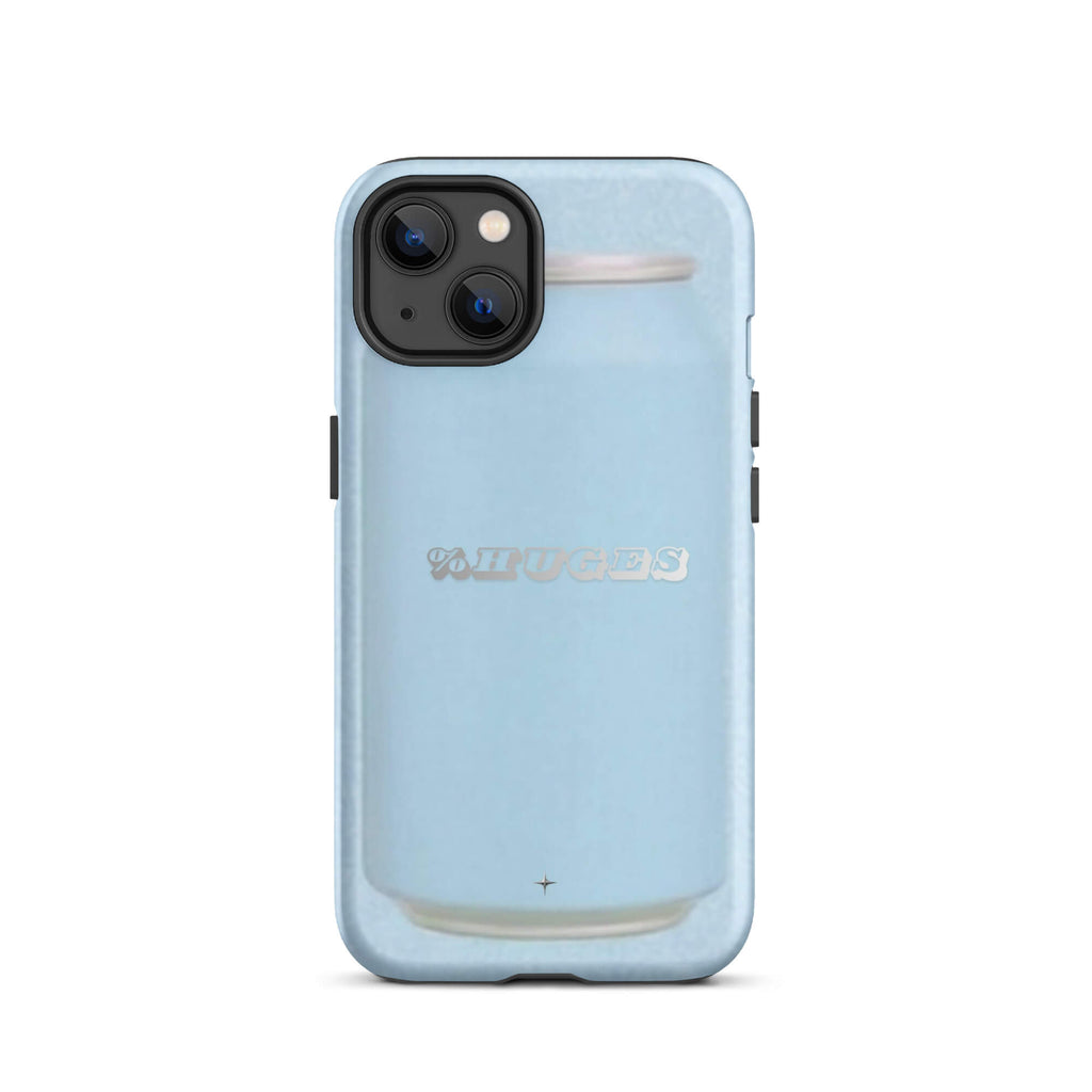 Sky Soda light blue tough iPhone case 13 can aesthetic minimal pastel blue design case