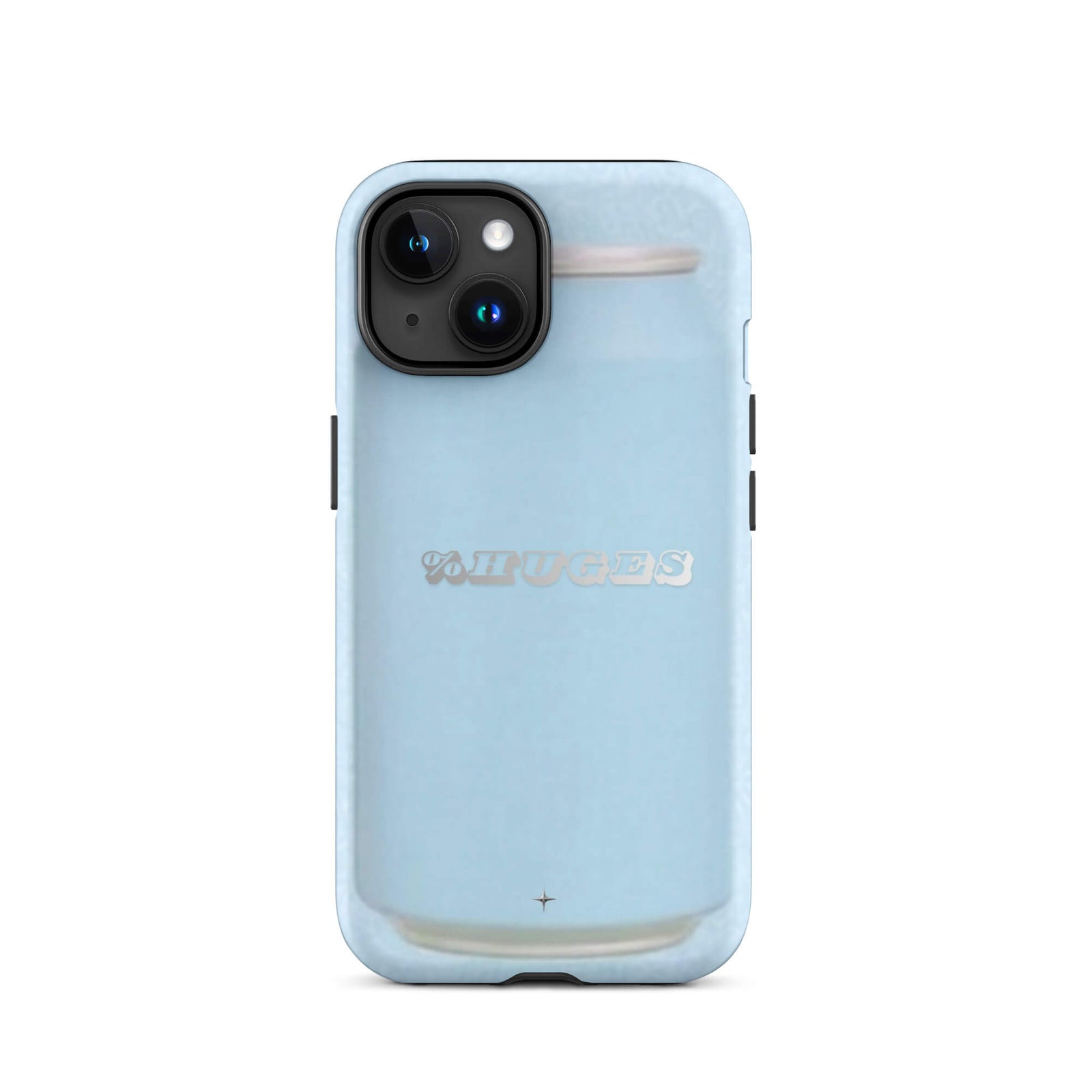Sky Soda light blue tough iPhone case 15 can aesthetic minimal pastel blue design case