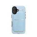 Sky Soda light blue tough iPhone case 17 can aesthetic minimal pastel blue design case
