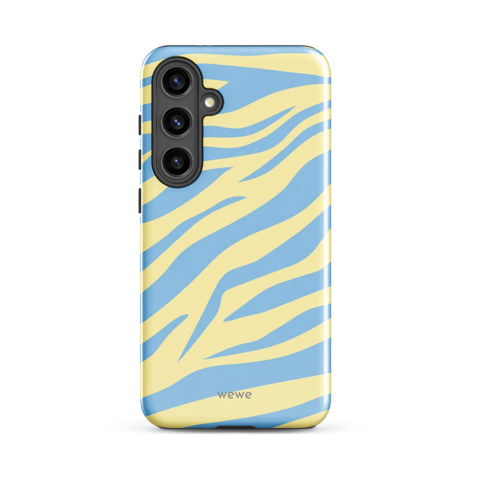 Lemon Sky Zebra iPhone 16 Pro Case