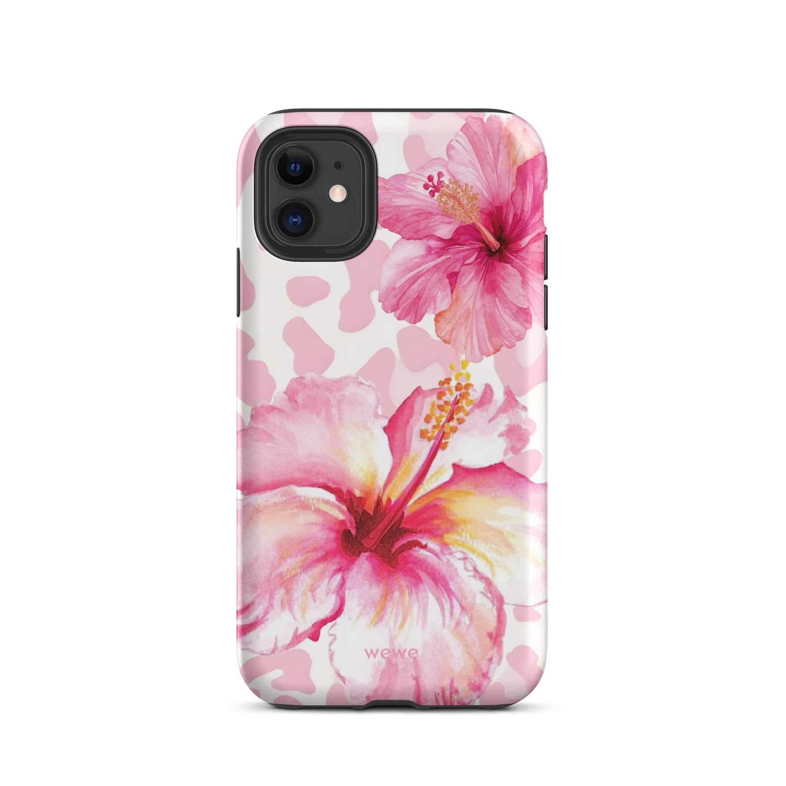 Pink Hibiscus Wild iPhone 17 Pro Case