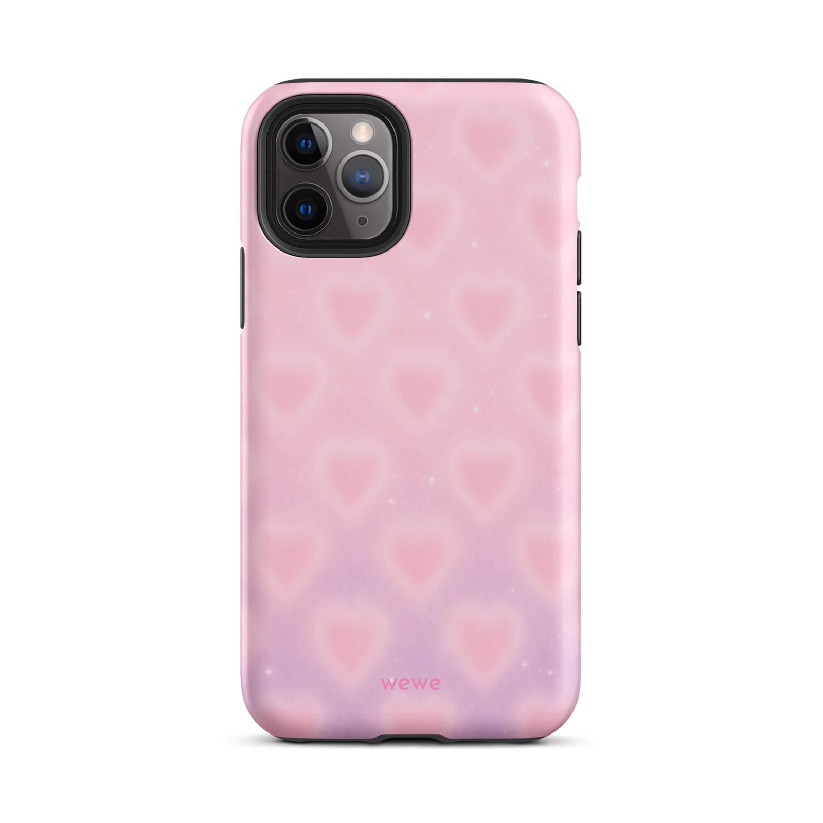 Pink Aura Heart iPhone 16 Pro Case