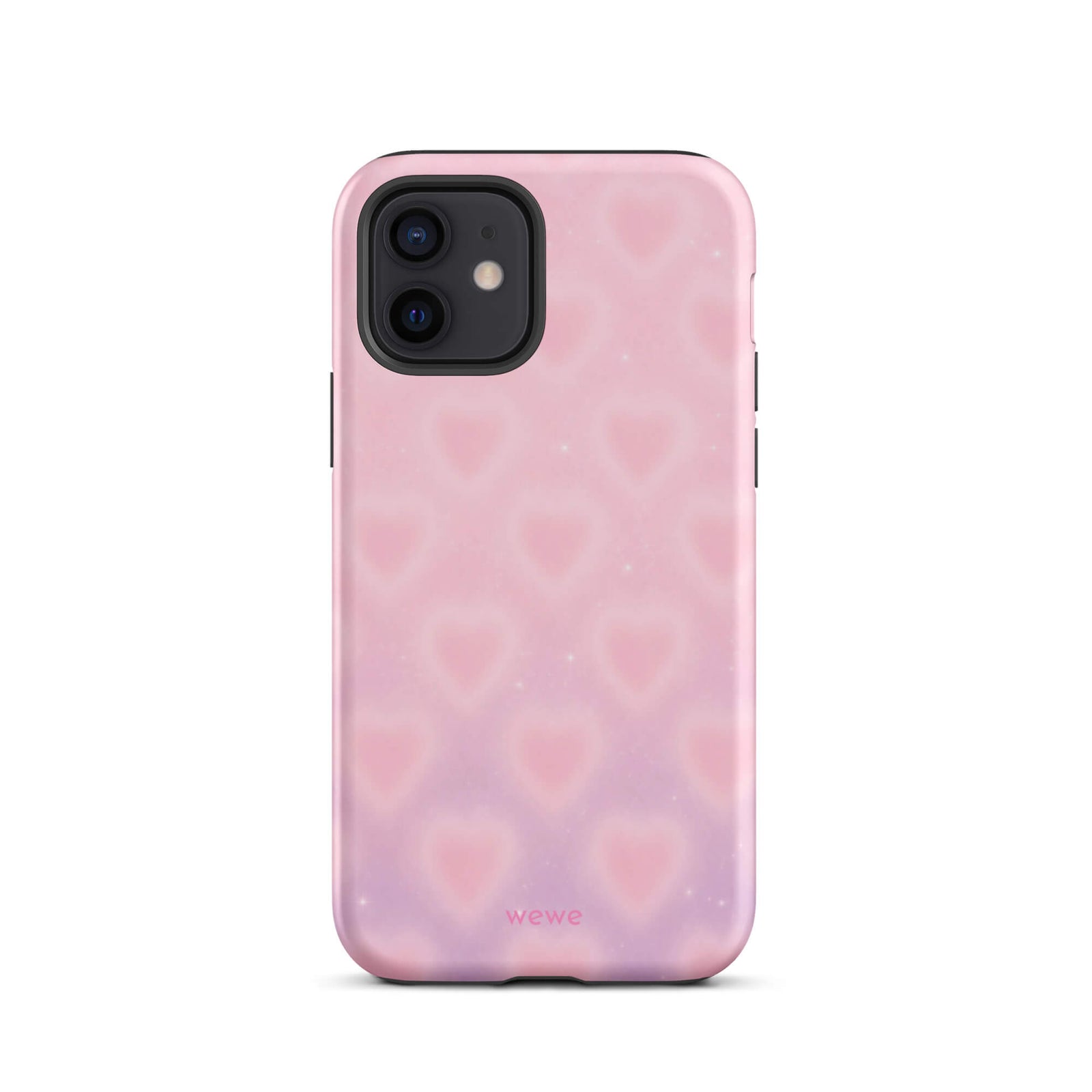 Pink Aura Heart iPhone 16 Pro Case