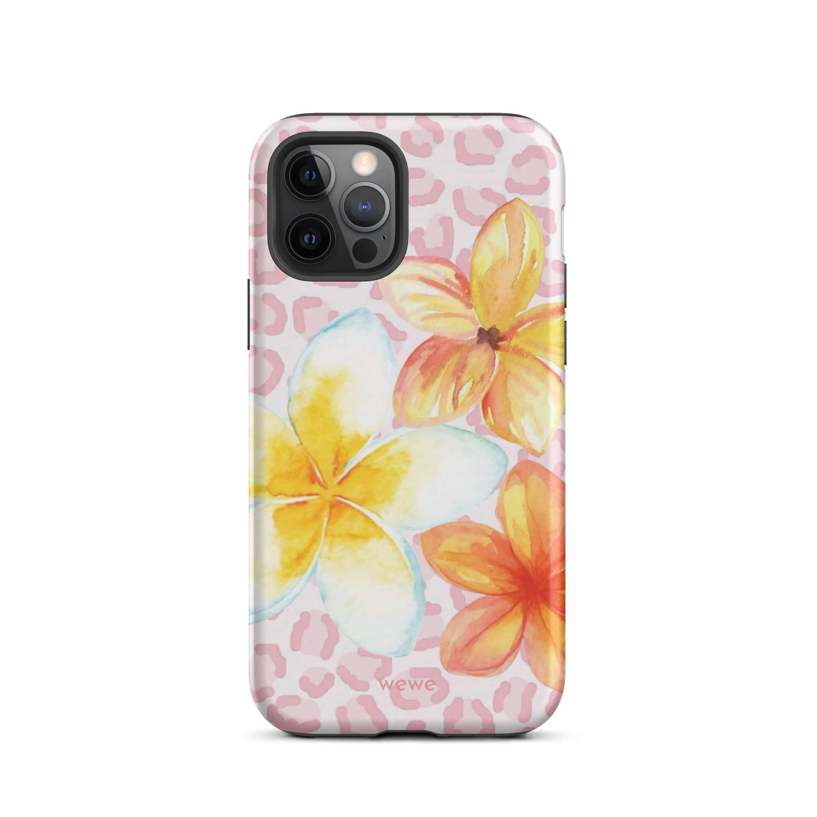 Floral Leopard iPhone Case