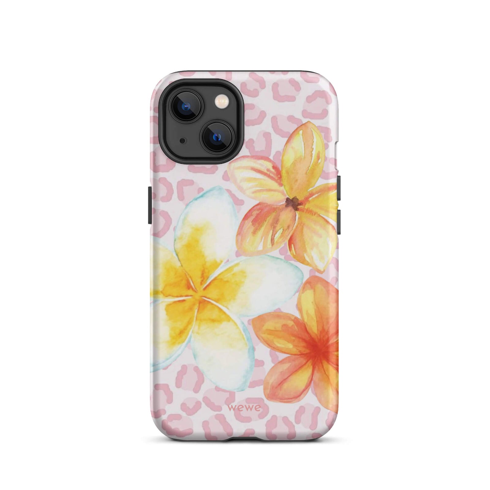 Floral Leopard iPhone Case
