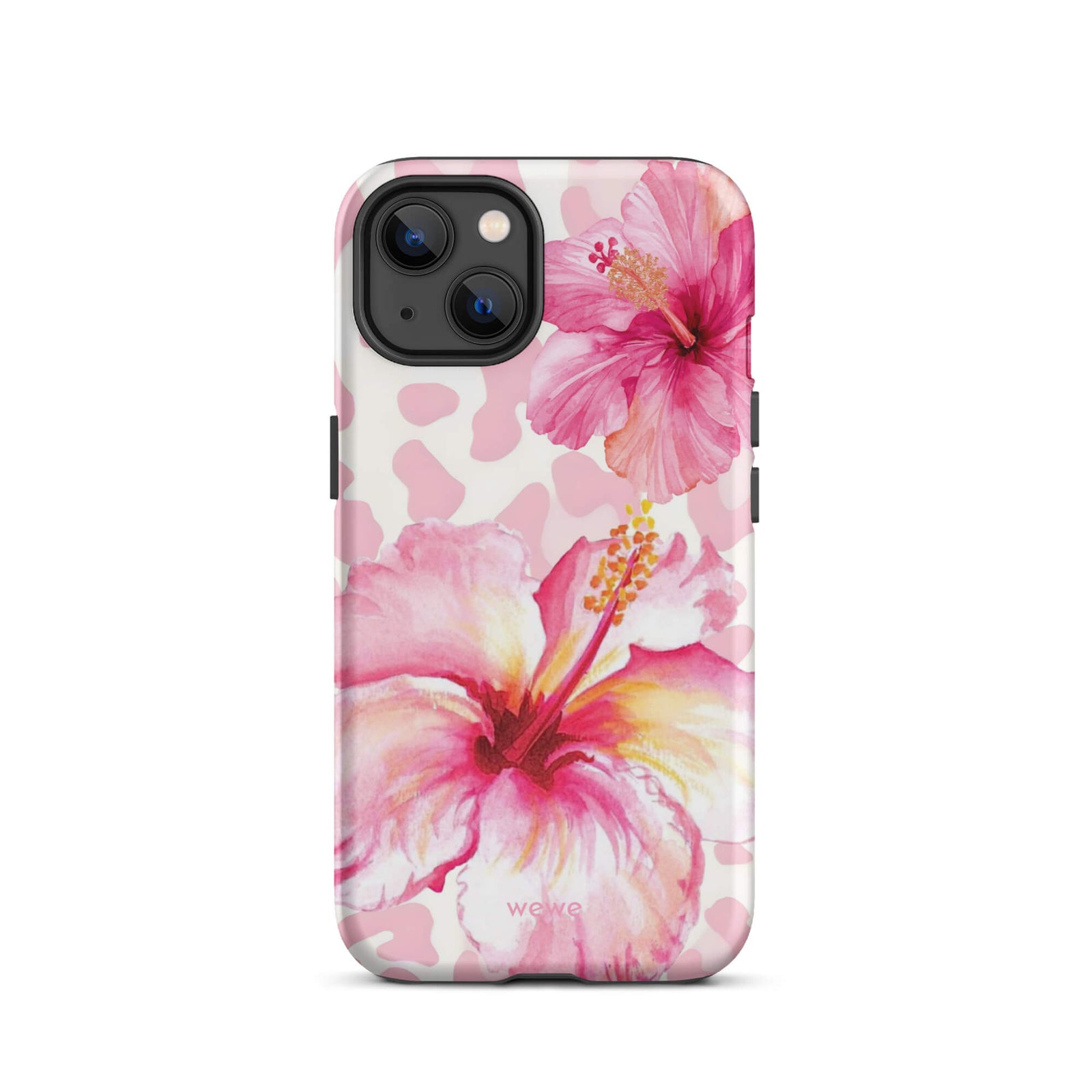 Pink Hibiscus Wild iPhone 17 Pro Case