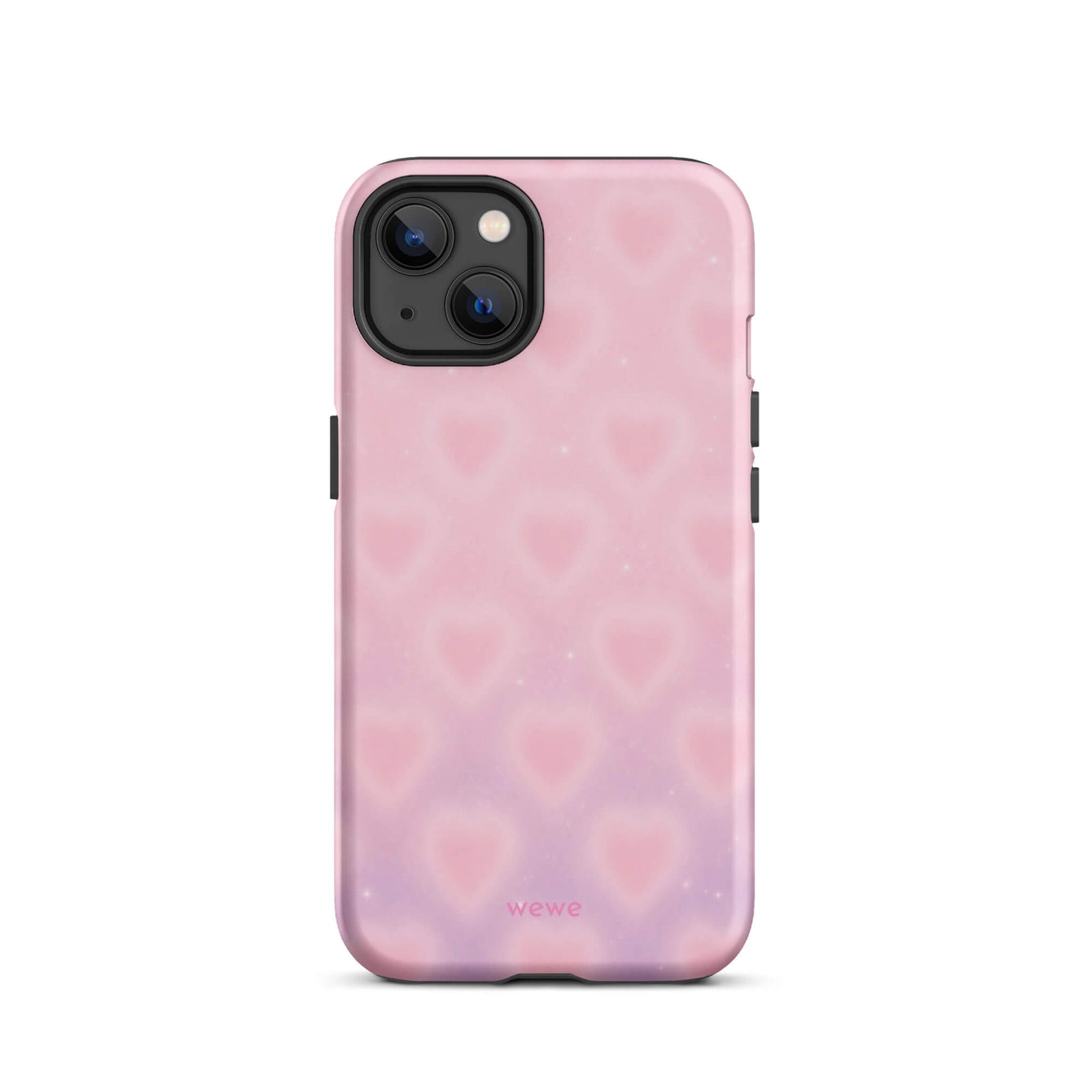 Pink Aura Heart iPhone 16 Pro Case