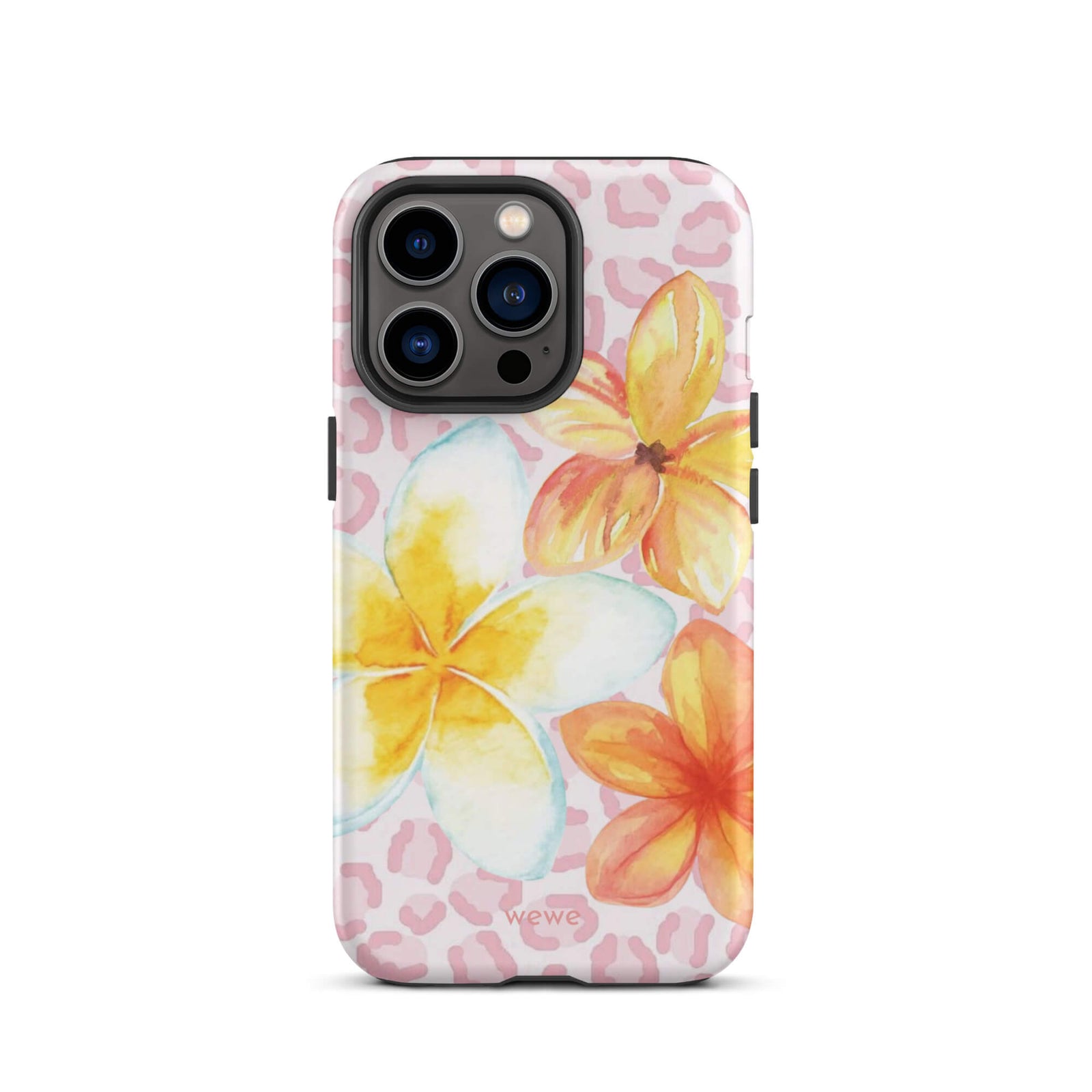 Floral Leopard iPhone Case