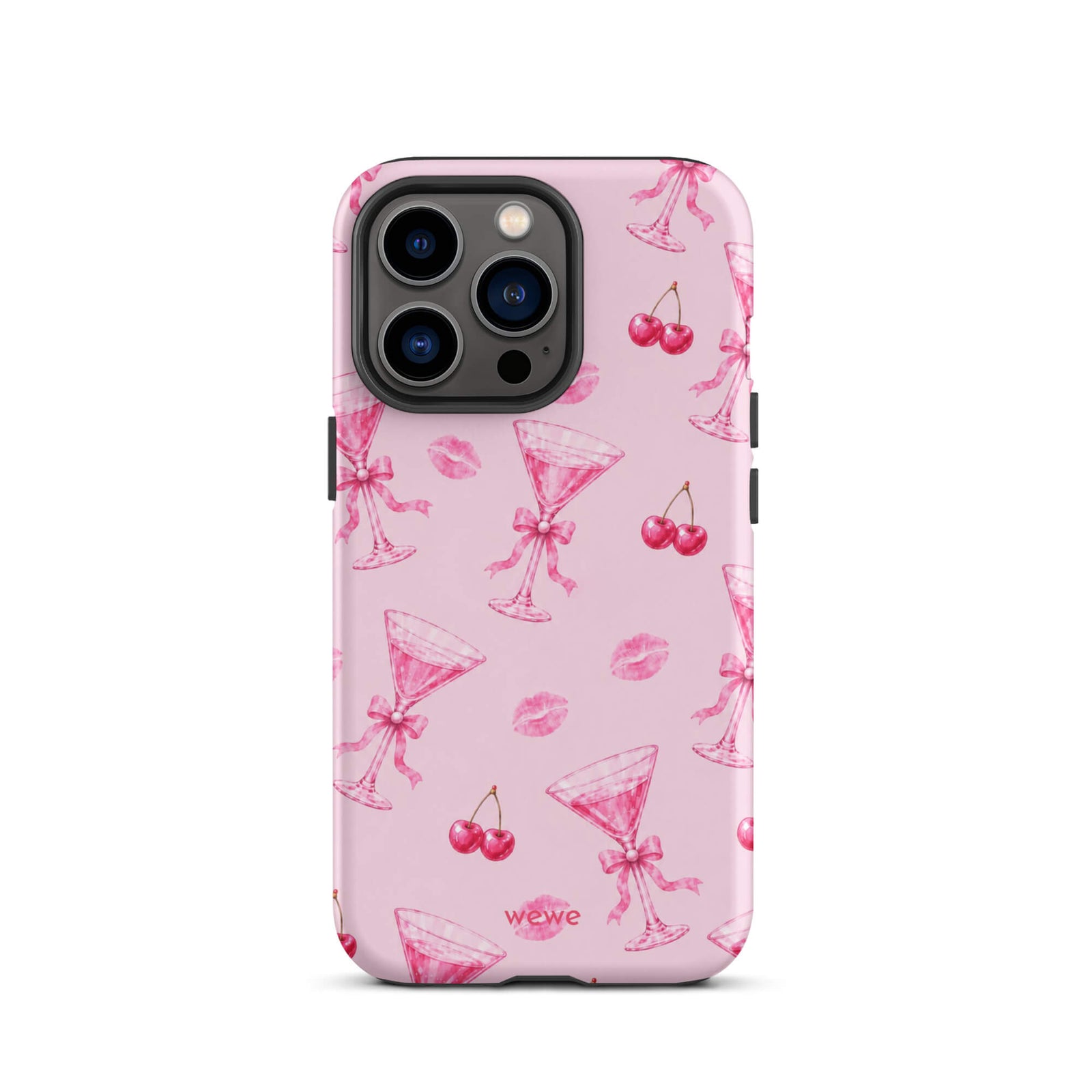 Cherry Kiss Martini Phone 17 Case